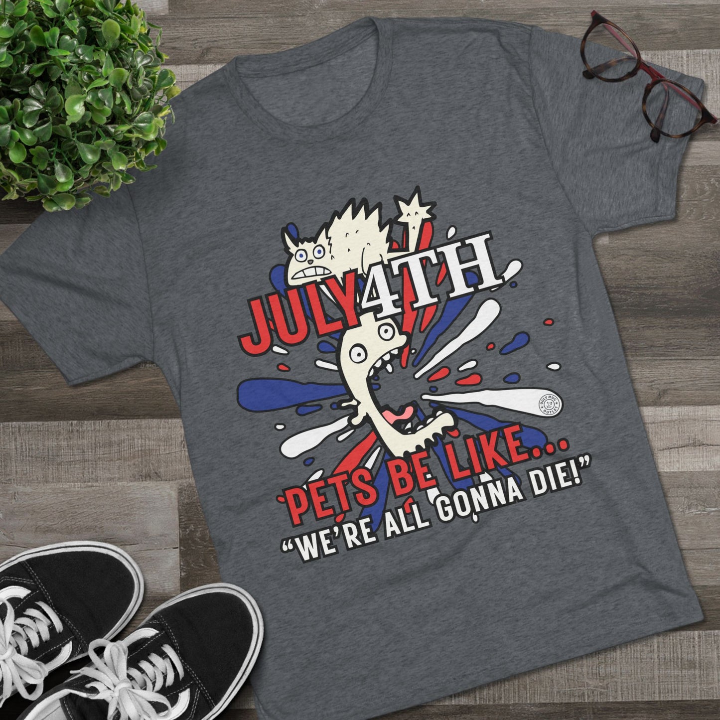 July 4th & Pets Tee