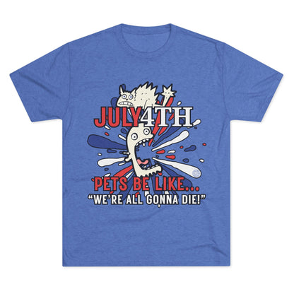 July 4th & Pets Tee