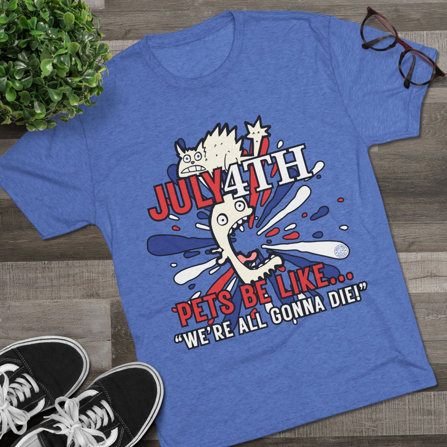 July 4th & Pets Tee