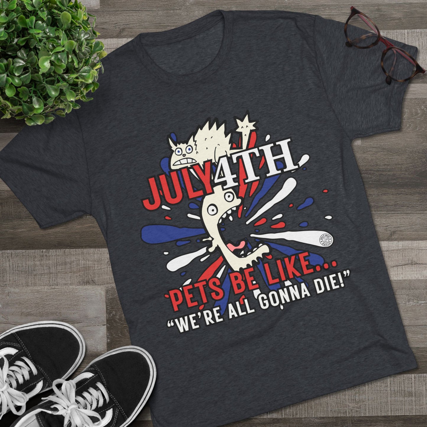 July 4th & Pets Tee